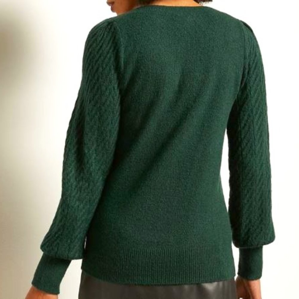 RW & CO Spongy Knit Cable Sweater - Picture 2 of 12